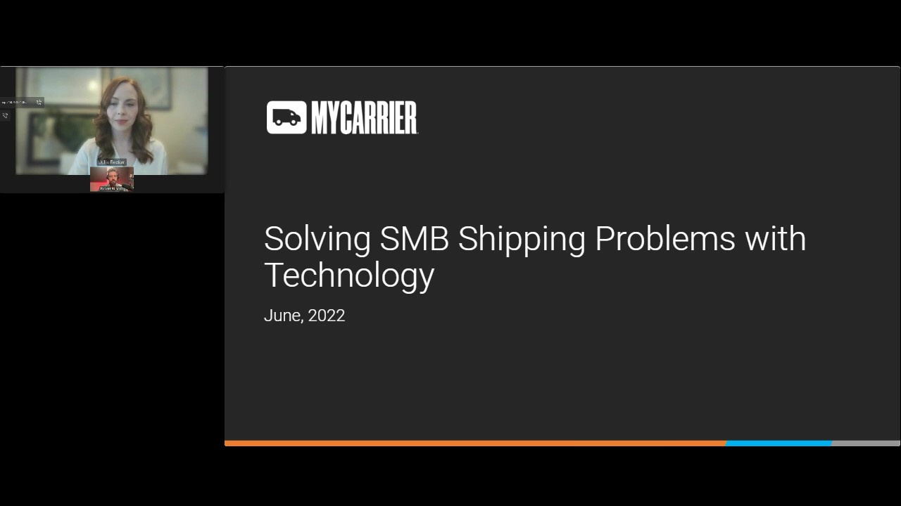 FreightWaves Webinar: Solving SMB Shipping Problems with Technology