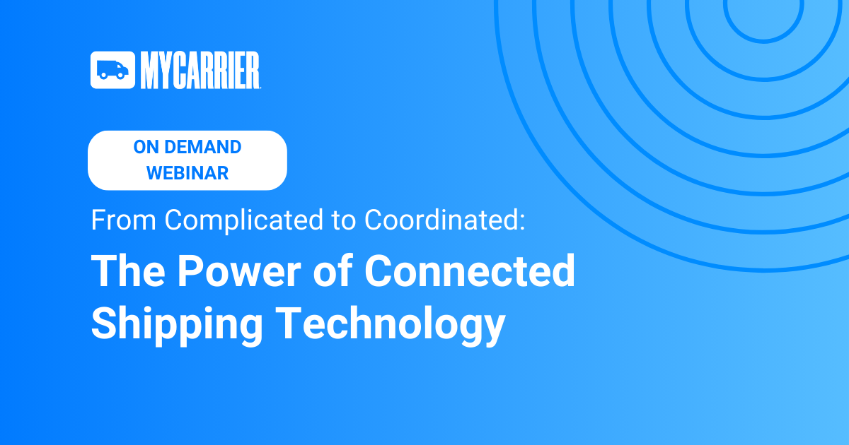On Demand: From Complicated to Coordinated: The Power of Connected Shipping Technology