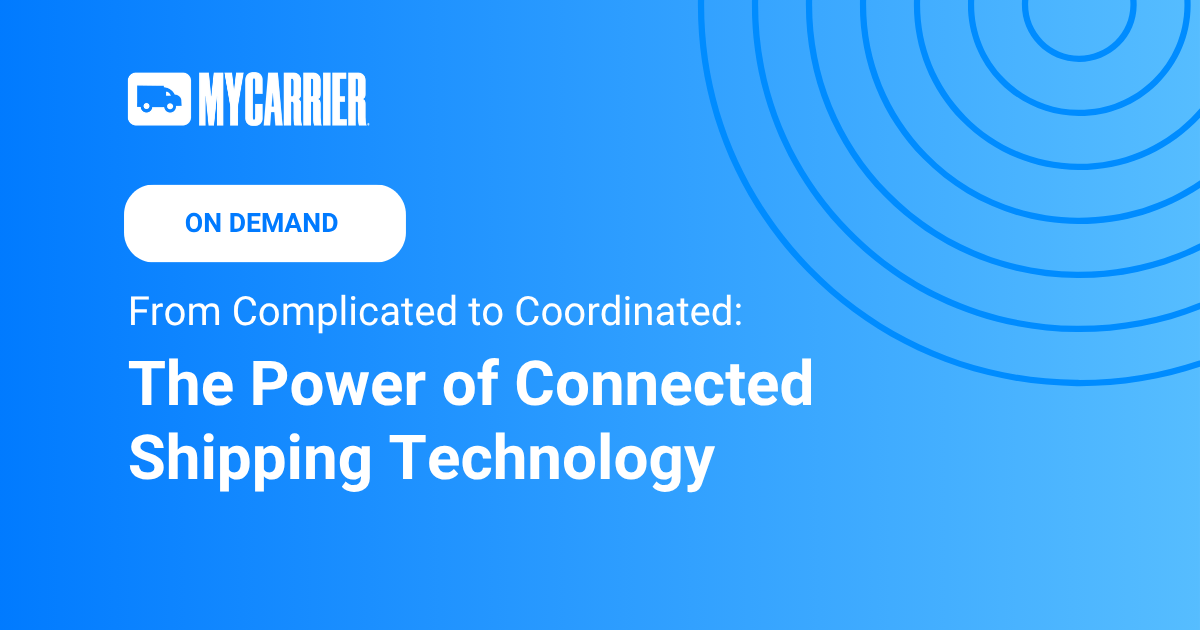 On Demand: From Complicated to Coordinated: The Power of Connected Shipping Technology