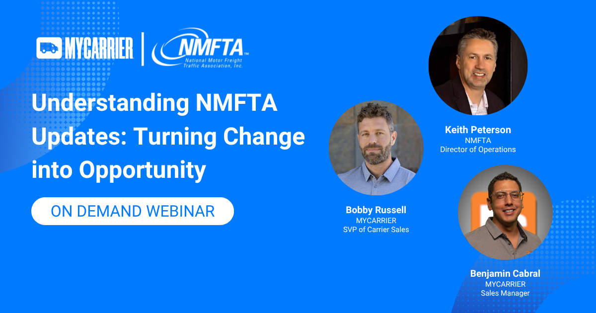 On Demand: Understanding NMFTA Updates: Turning Change into Opportunity for LTL Shippers 