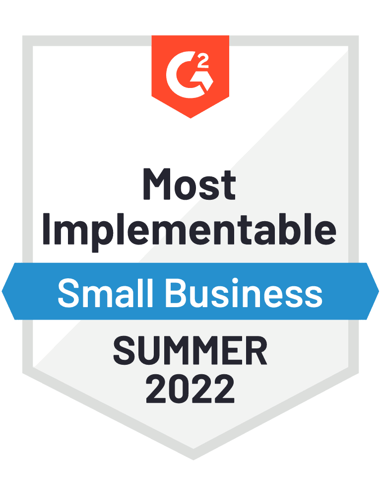 G2 Summer 2022 Most Implementable