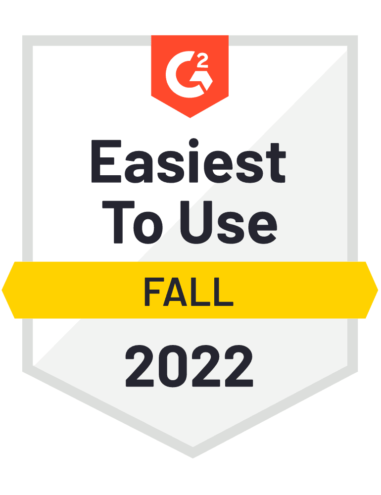 G2 Summer 2022 Easiest To Use