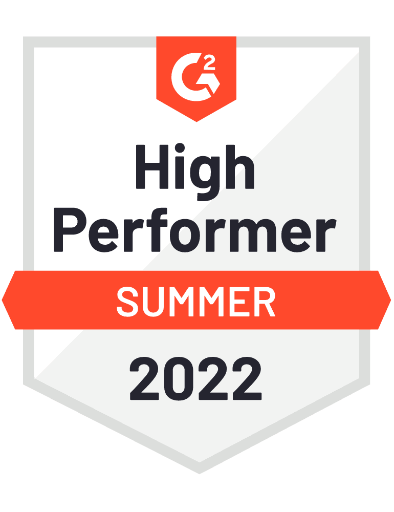 G2 2022 High Performer